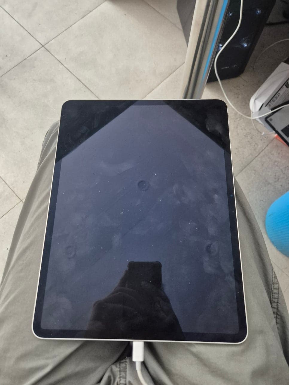 iPad Pro 4세대 충전단자 교체 수리 사진
